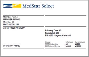Medstar select insurance - MedStar Provider Network